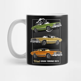 V8 Muscle Torino Car Mug